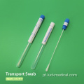 Amostragem de swabs de transporte reivindicando swab oral